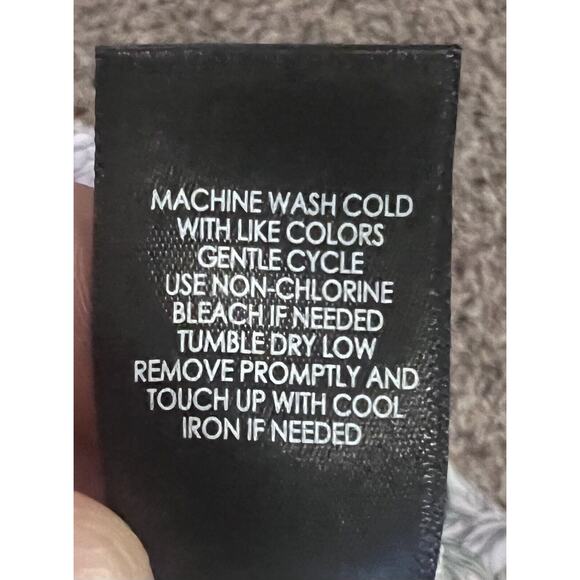 Torrid Womens Plus Size White Pink Floral Georgette Bow Tie Blouse, Size 1 (1X) - Picture 8 of 9